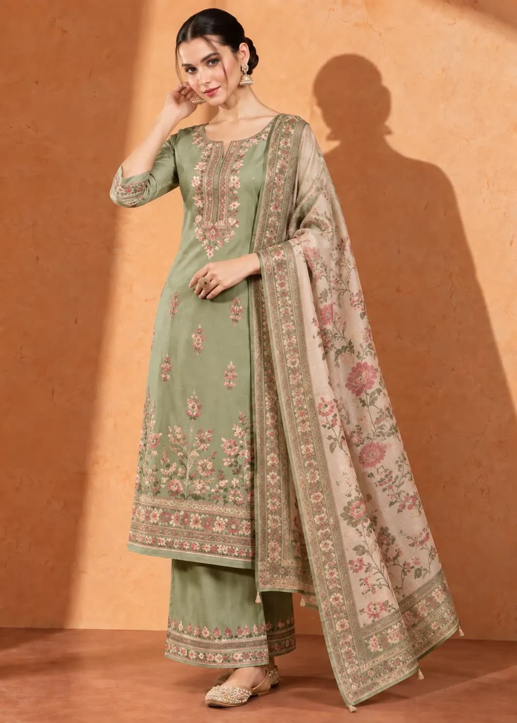 3 Piece Kurtis
