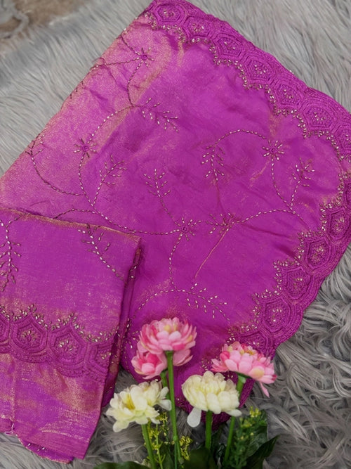 Exclusive Trending Designer Saree with Blouse