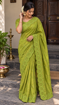 Exclusive Trending Designer Saree with Blouse